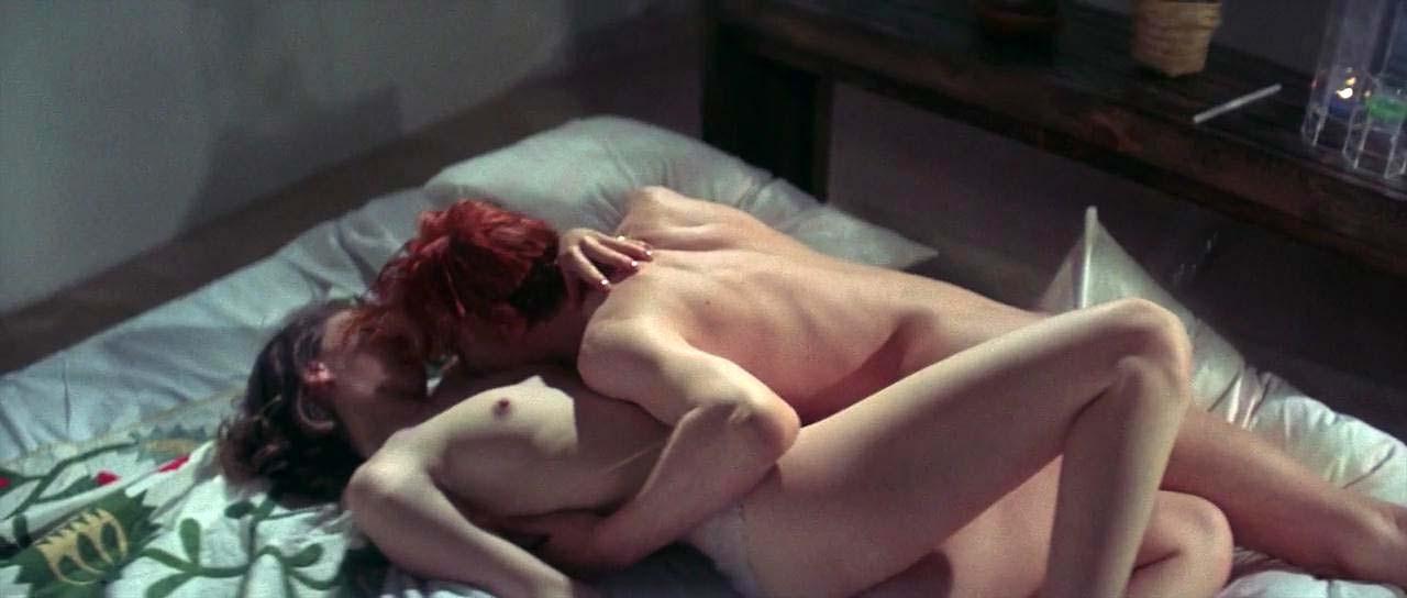 10P Candy Clark exposing her nice big boobs and hairy pussy in nude movie scenes