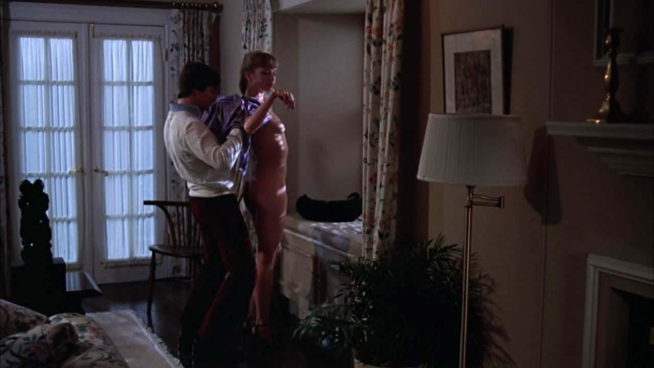 10P Rebecca De Mornay showing her nice tits and hairy pussy in nude movie scenes