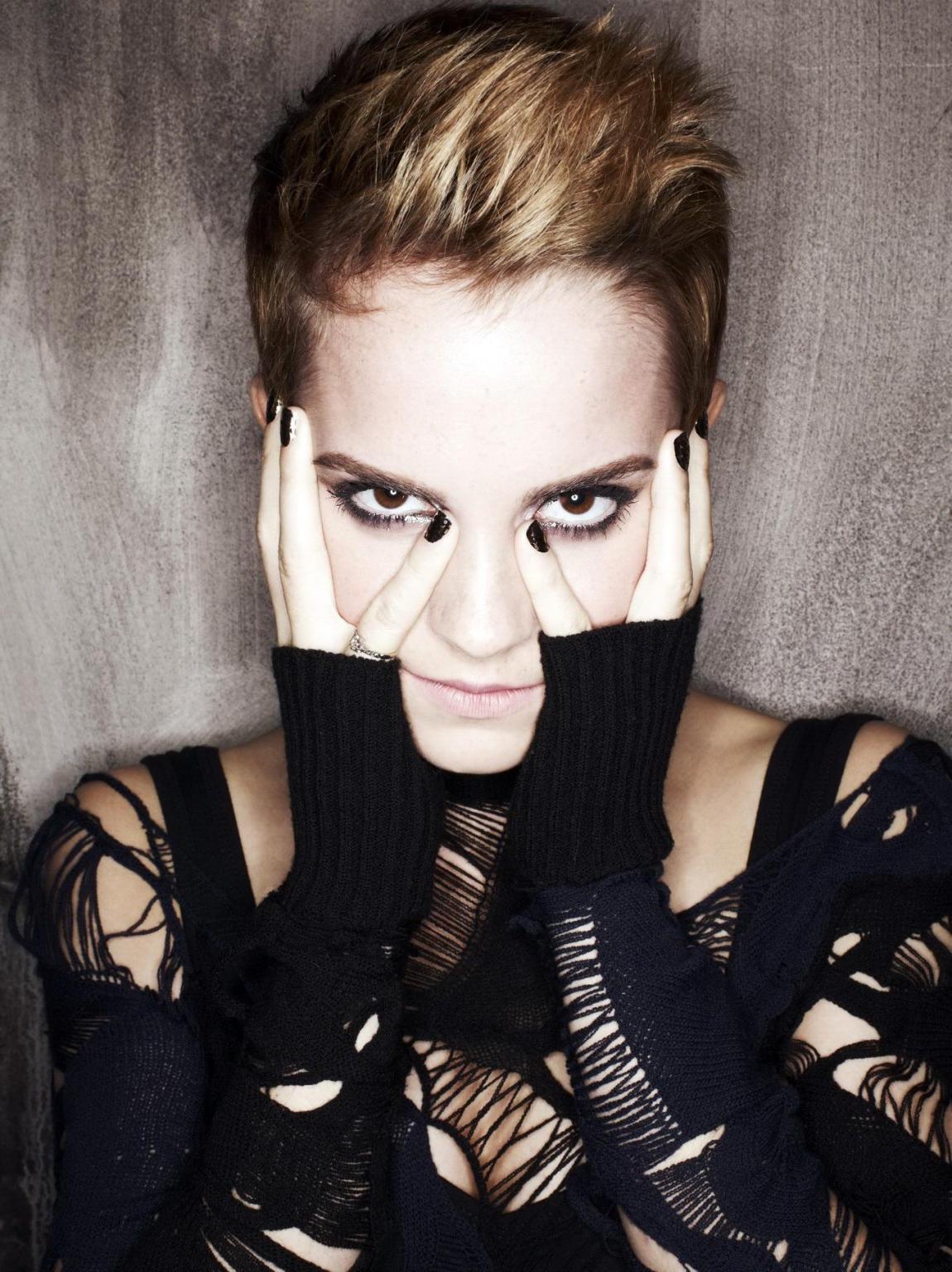 16P Emma Watson leggy in very hot Mariano Vivanco photoshoot