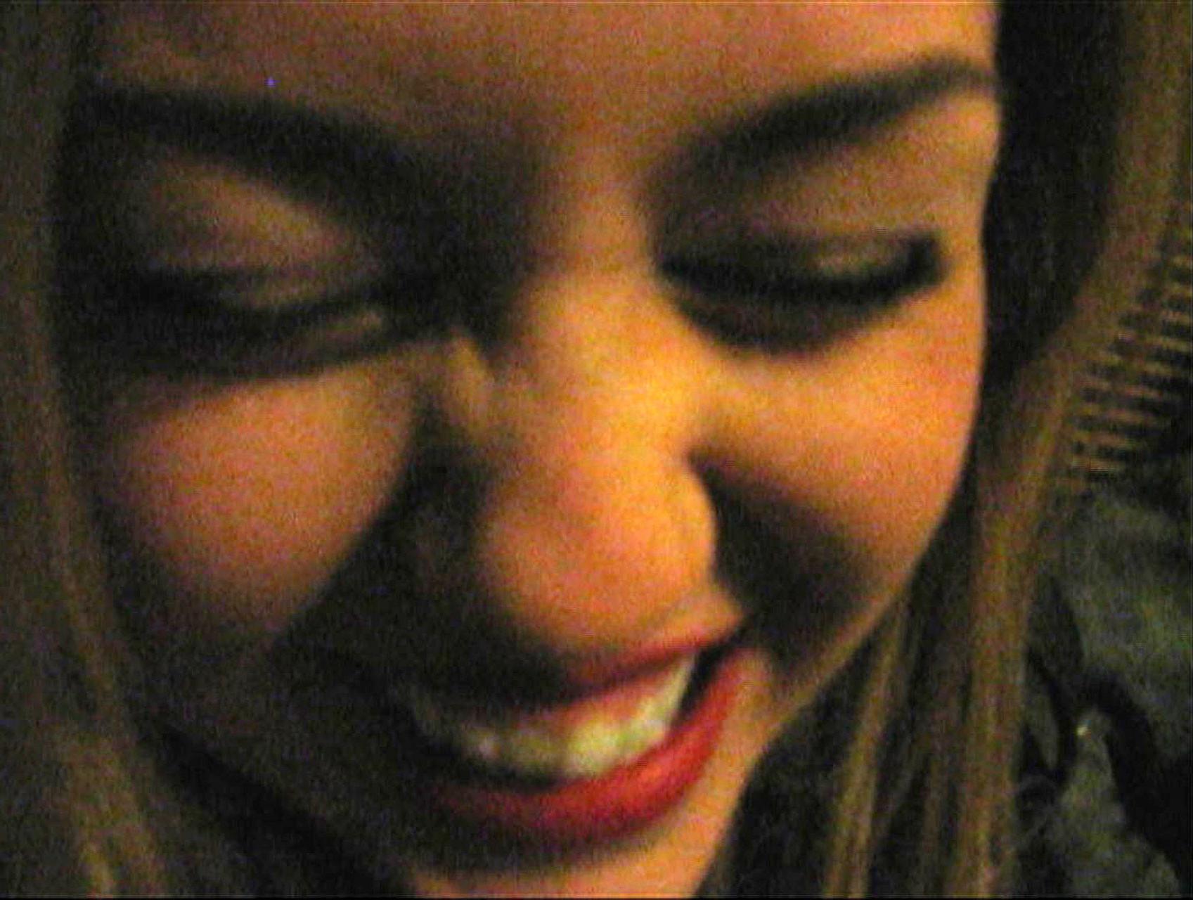 16P Miley Cyrus exposing her sexy legs on street and takeing drugs