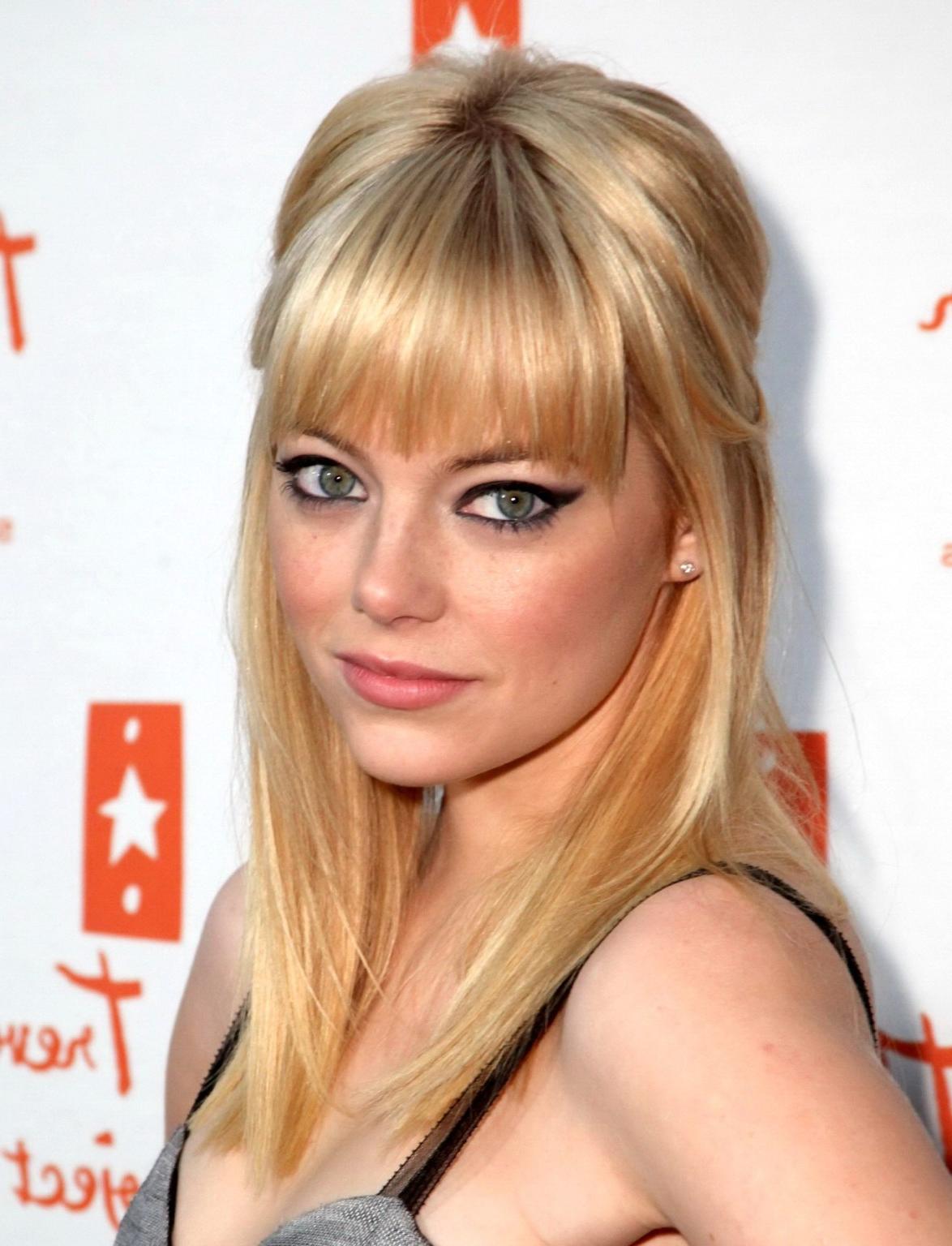 16P Emma Stone looking very sexy at The Hollywood Palladium In LA