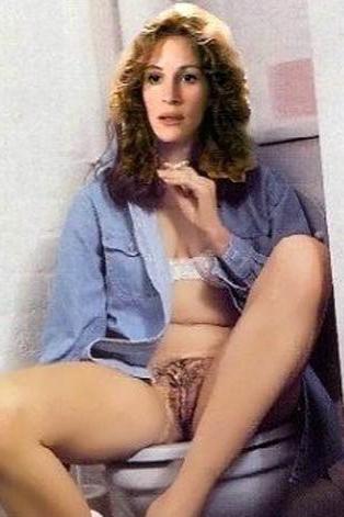 16P Julia Roberts receives cumload on face after showing off her bod