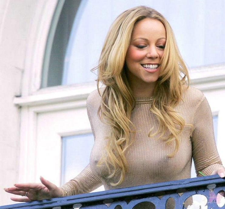 16P Mariah Carey in hot bikini doing a sexy photoshoot on a yacht