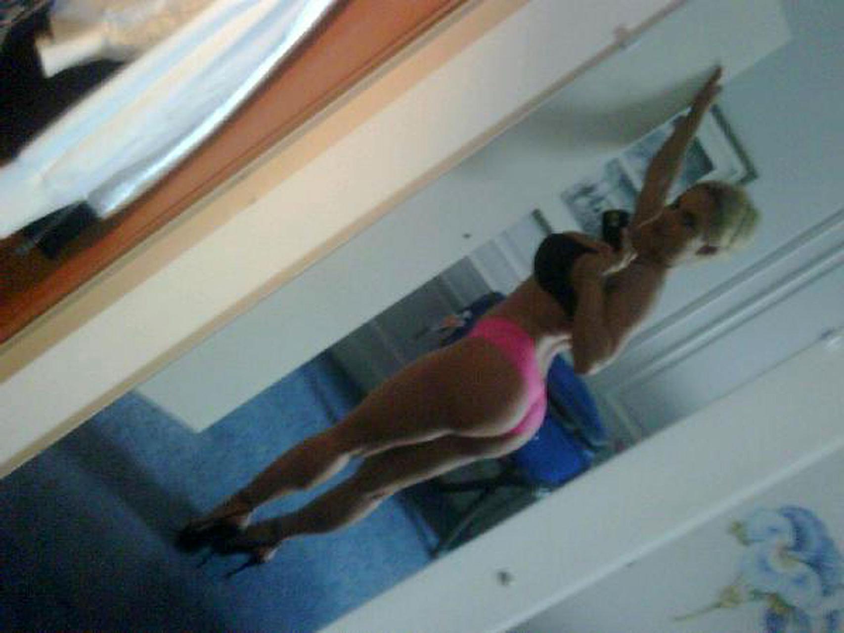 16P Nicole CoCo Austin exposing nude body and fucking hot ass in thong
