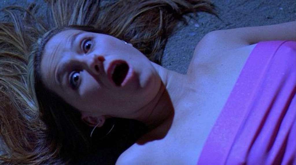 10P Vicky Wiese exposing her nice big boobs and her bare pussy in movie