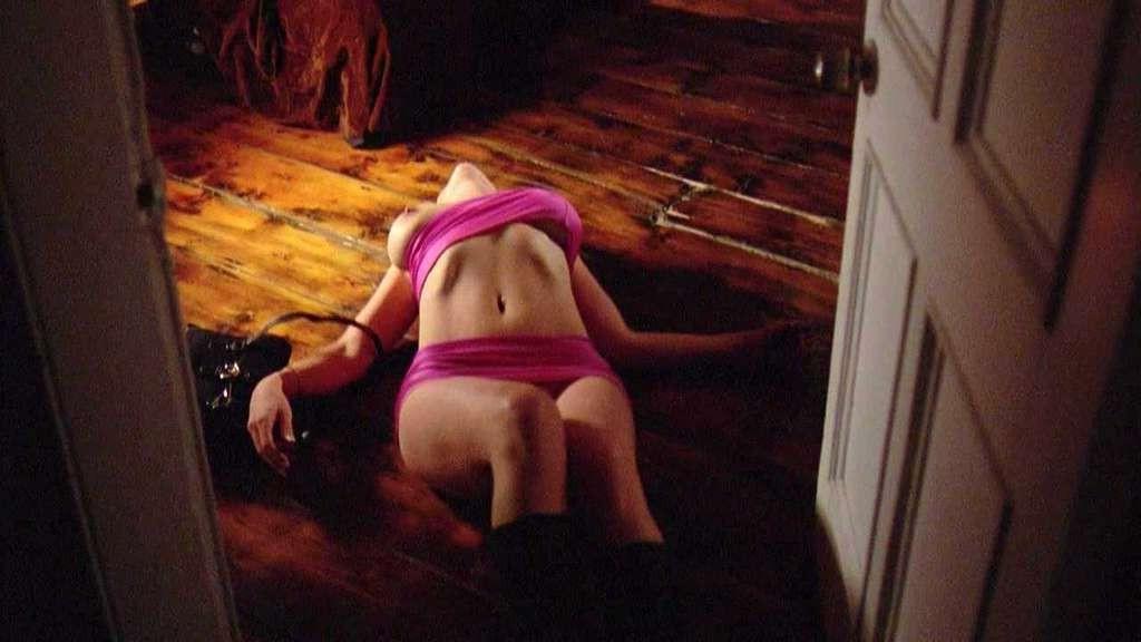 10P Vicky Wiese exposing her nice big boobs and her bare pussy in movie