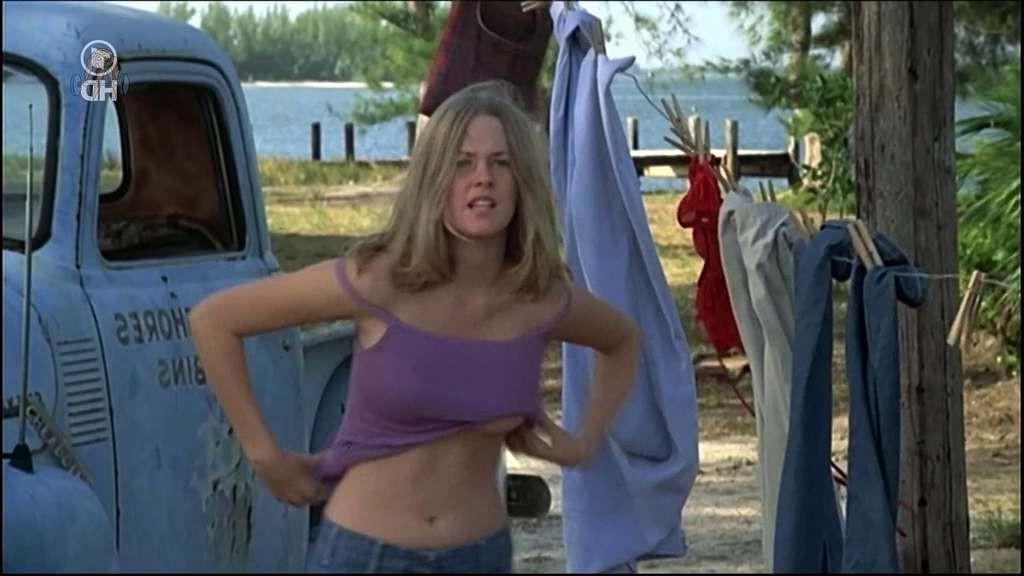 10P Melanie Griffith exposing her nice big tits and hairy pussy in photoshoot