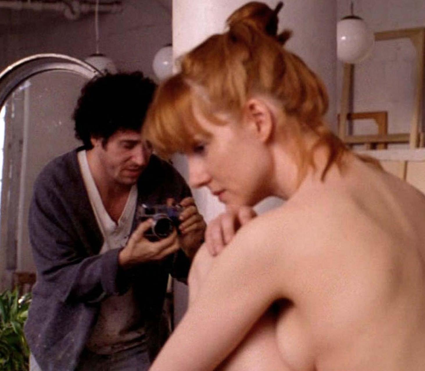 10P Laura Linney showing her nice tits and hairy pussy in nude movie scene