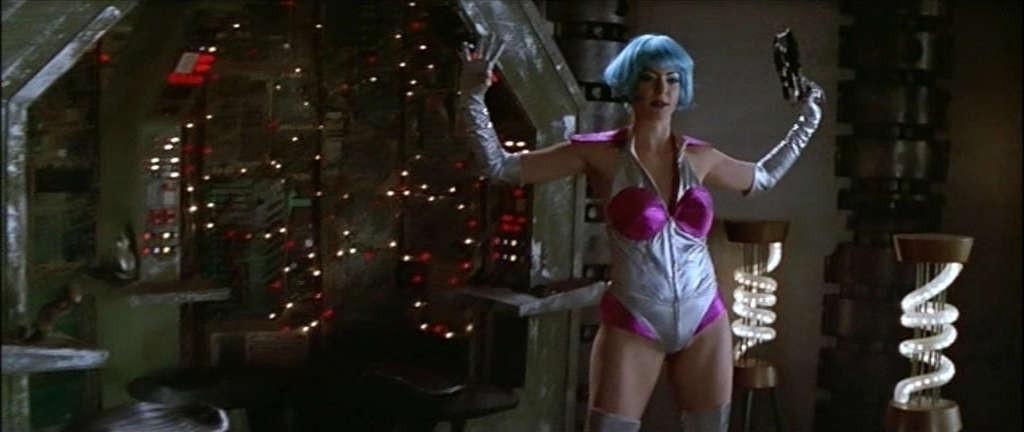 10P Carla Gugino showing her nice big tits and hairy pussy in nude movie scene