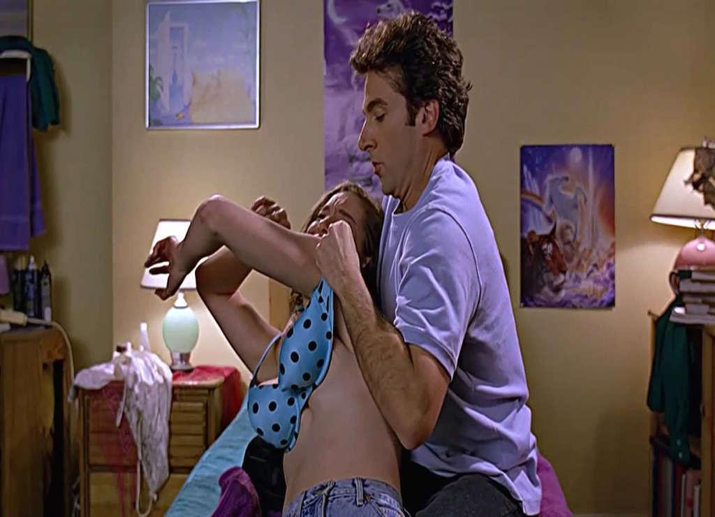 16P Laura Bottrell showing her nice big tits in nude movie caps