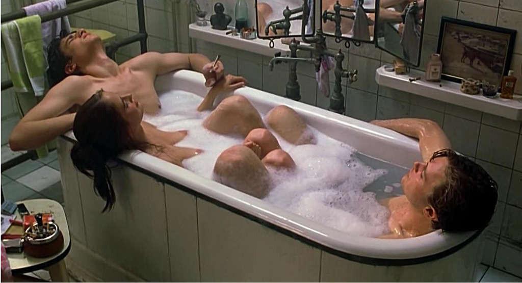 10P Eva Green showing her nice big tits and hairy pussy in nude movie caps