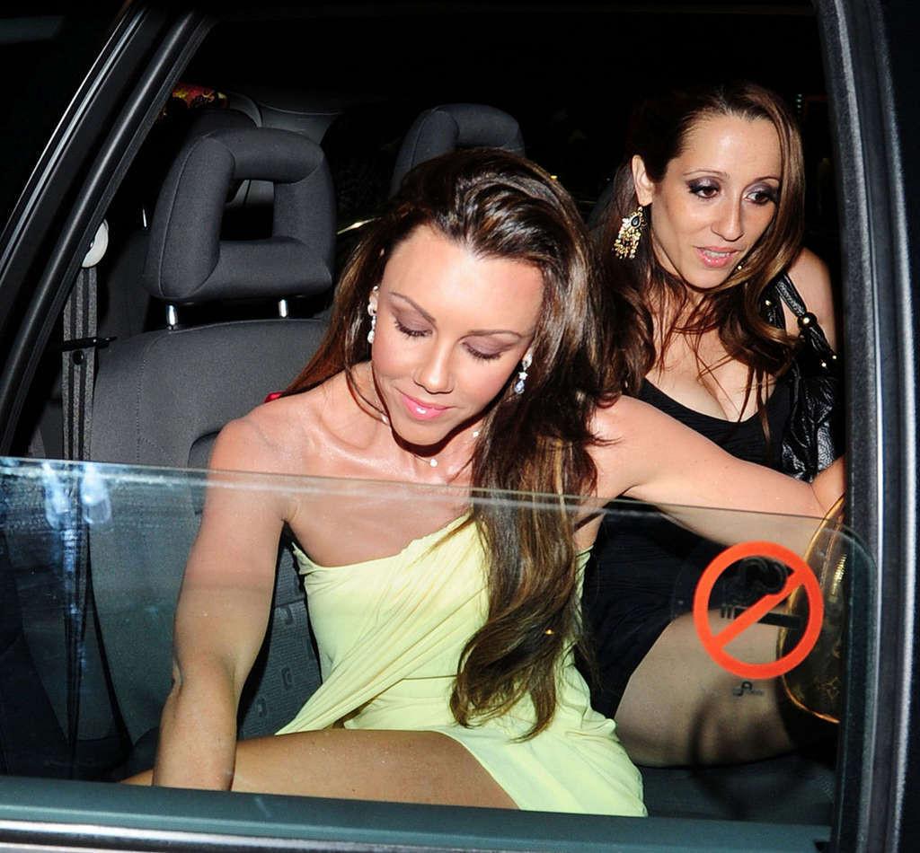 16P Michelle Heaton flashing panties upskirt and tits slip paparazzi shoots