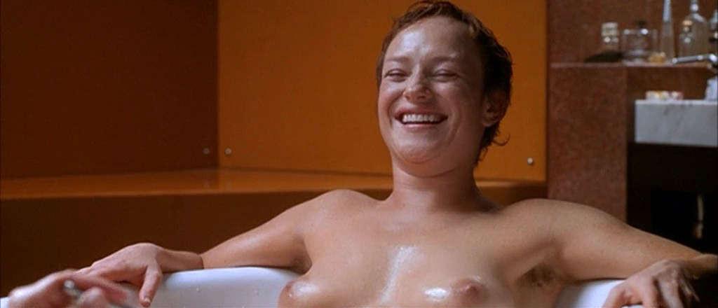 10P Susie Porter exposing her nice tits and pussy and lesbian sex scene