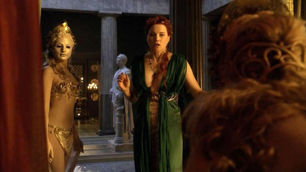 10P Viva Bianca exposing her huge boobs and hide face under mask in movie caps