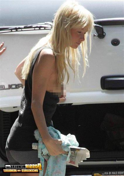 15P Paris Hilton posing sexy and slutty in glamorous and paparazzi photos