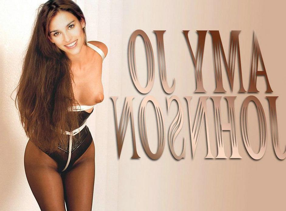 16P Amy Johnson flaunting her big titties while on pantyhose and doi