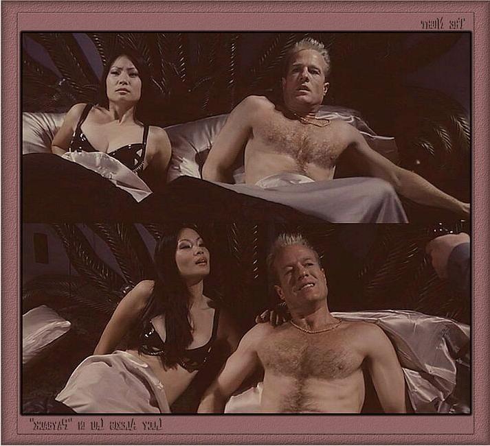 15P sassy asian actress Lucy Liu has sex outdoors