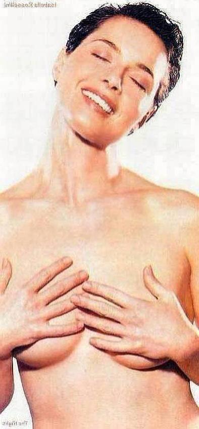 15P vintage Italian actress Isabella Rossellini nude scenes