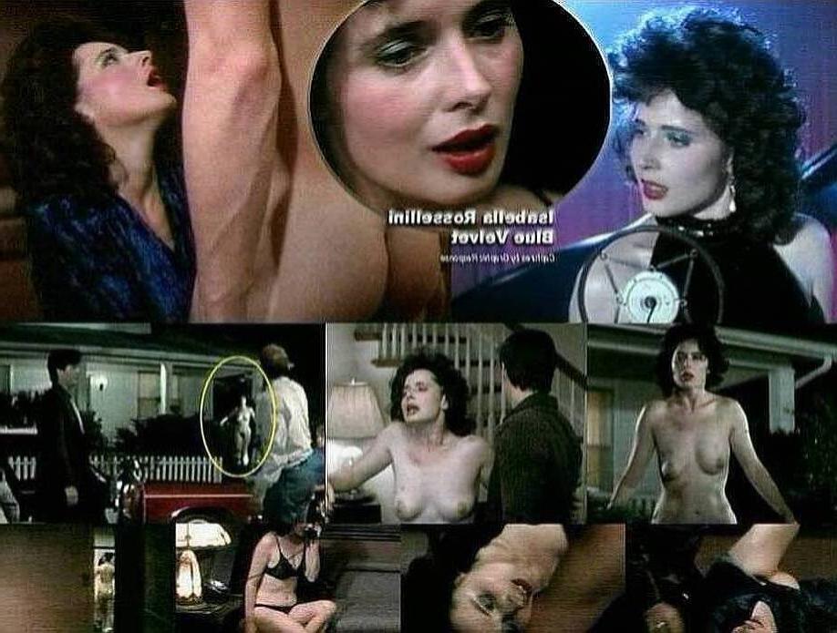 15P vintage Italian actress Isabella Rossellini nude scenes