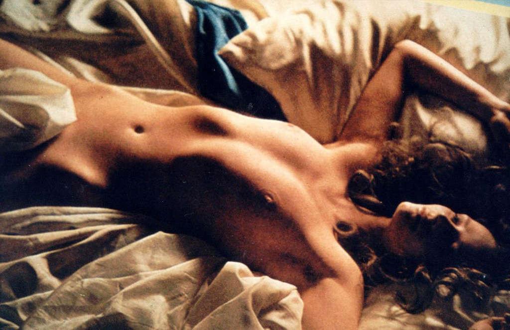10P Charlotte Rampling showing her nice tits and hairy pussy