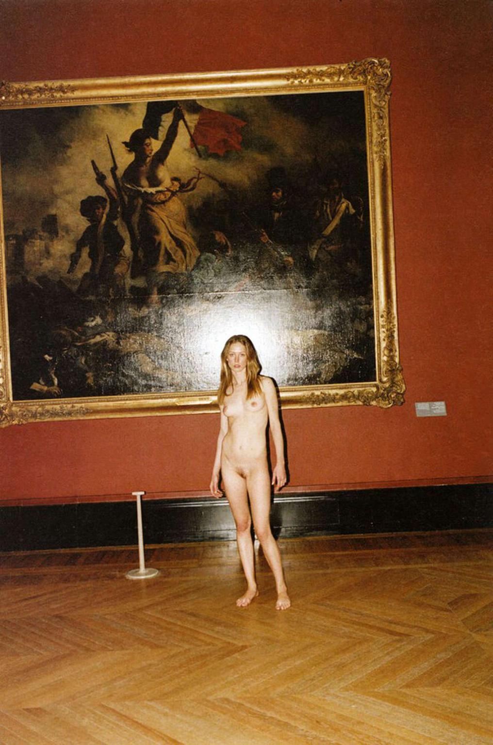 10P Charlotte Rampling showing her nice tits and hairy pussy