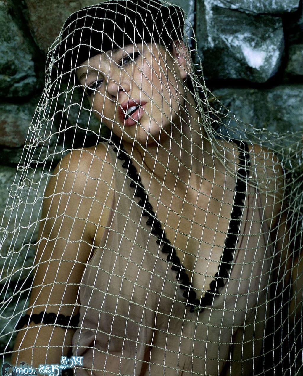 10P Jessica Biel showing her nice big tits in movie and very leggy in mini skirt and