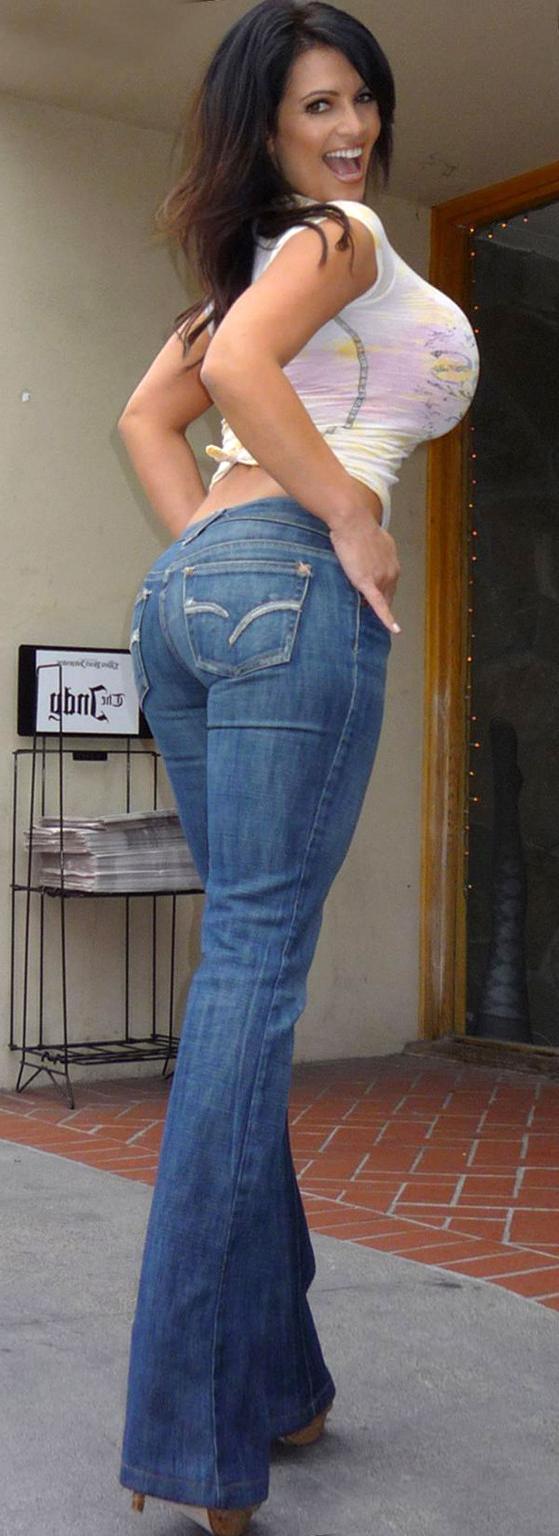 16P Denise Milani showing her extremely huge boobs and hot ass
