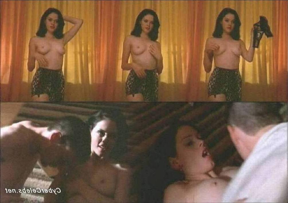 15P sexy celebrity actress Rose McGowan nudes