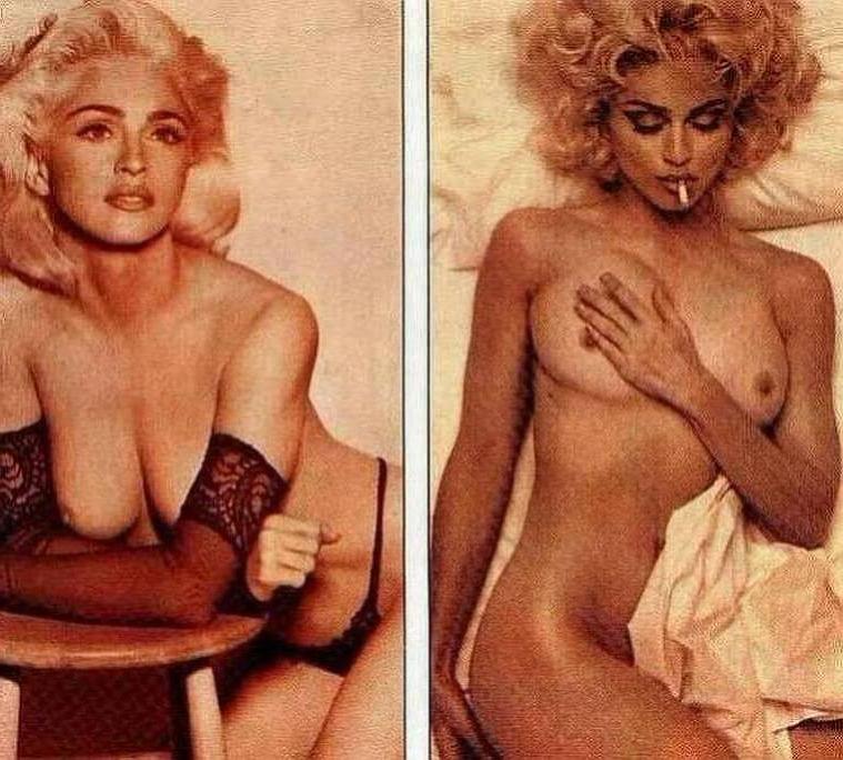 15P sassy pop star Madonna nude