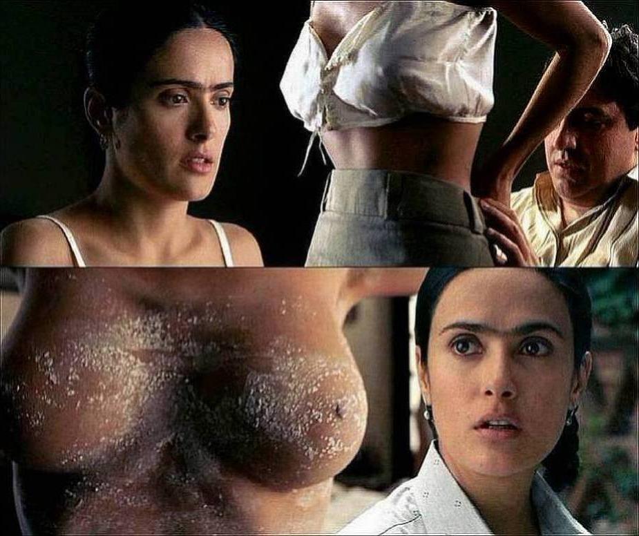15P busty latina moviestar Salma Hayek nudes