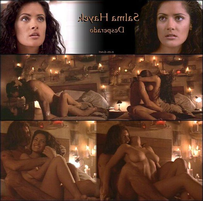 15P busty latina moviestar Salma Hayek nudes