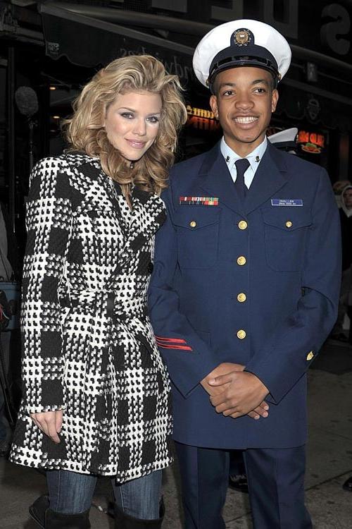 15P Annalynne Mccord nipple slip and banana sucked
