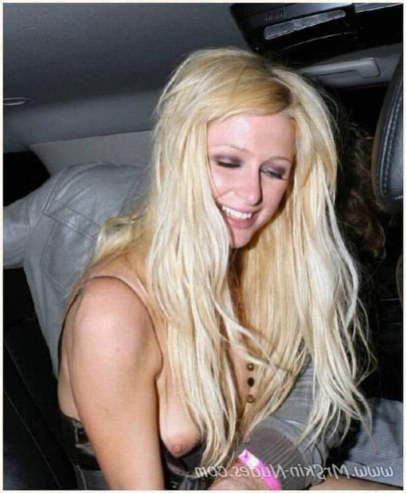 15P Paris Hilton struts around Hollywood in lingerie