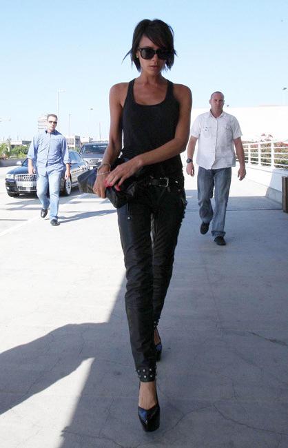 16P Victoria Beckham see through and in hot underwear