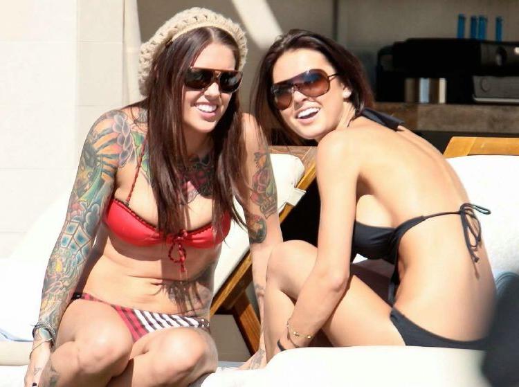 16P Hot celebrity brunette Audrina Patridge showing her natural tits