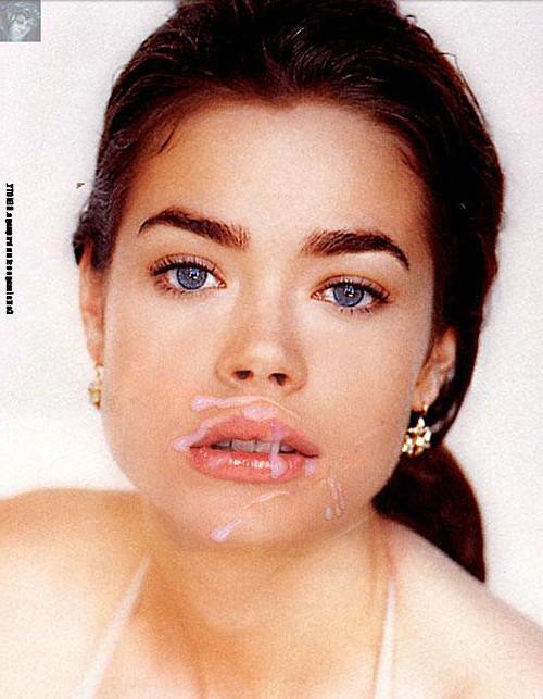 16P Denise Richards showing her pussy and tits and fucking hard