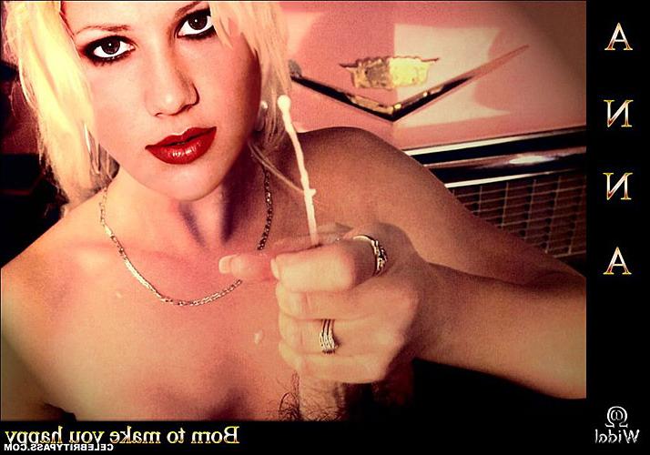 16P Anna Kournikova showing her pussy and tits and fucking hard