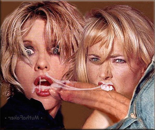 16P Meg Ryan showing her pussy and tits and fucking hard