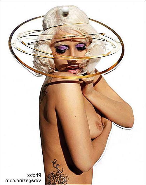 10P Lady Gaga exposing her nice big tits and upskirt paparazzi pictures and posing n