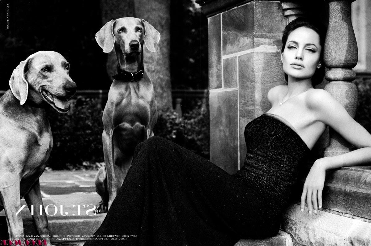 15P Angelina Jolie exposing her sweet big boobs