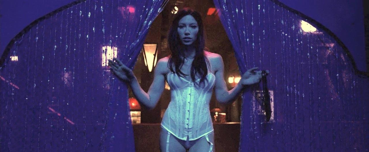 15P Jessica Biel doing lapdance and showing great ass