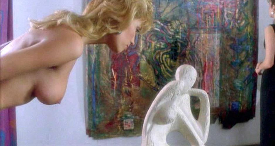 16P Monique Gabrielle showing her nice big tits in some nude movie caps