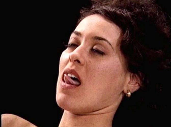 12P Joan Gerardi showing her nice big tits in some nude movie caps