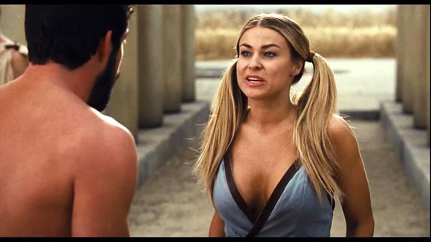 16P Carmen Electra showing her nice big tits paparazzi pictures and her great ass