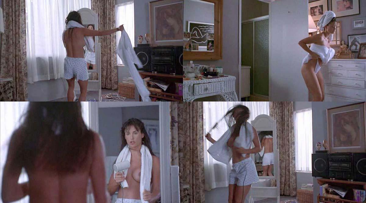 15P Demi Moore all nude sexy body in sex scene caps