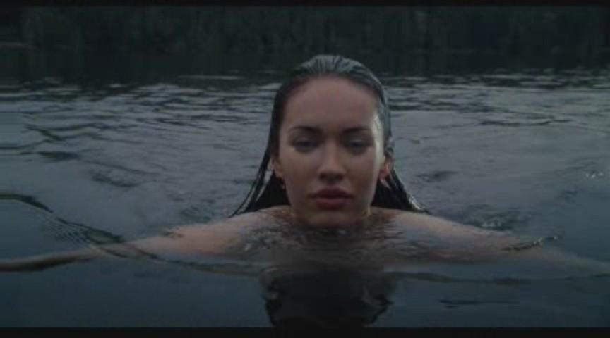 15P Megan Fox swimming completely nude in the pool