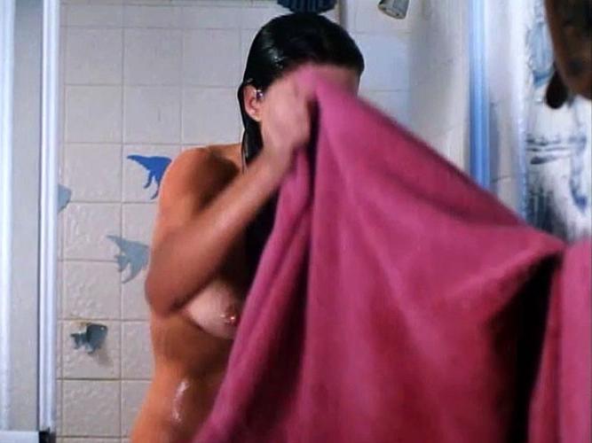 10P Wendi Westbrook showing her nice big tits and ass in some nude movie caps