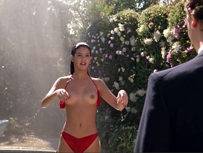 16P Phoebe Cates showing her nice big tits while taking off bikini in nude movie cap