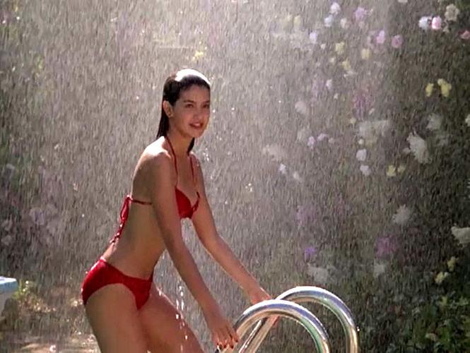 16P Phoebe Cates showing her nice big tits while taking off bikini in nude movie cap