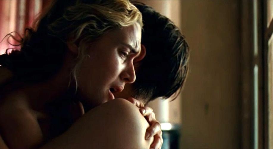 10P Kate Winslet showing her nice big tits in some nude movie caps